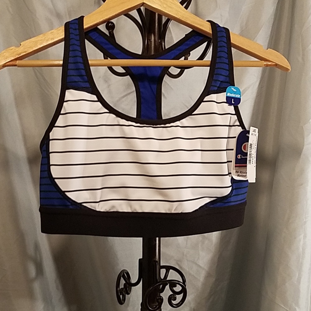 Champion Short Stp Large Sports Bra Moderate
